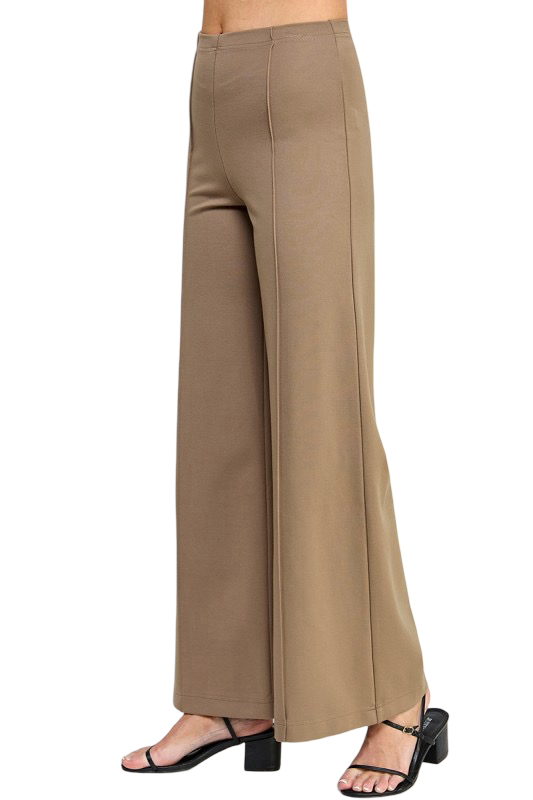 Allie Rose High Waisted Wide Leg Pants