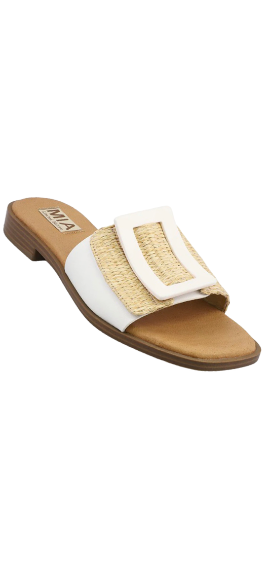 Shoes- MIA Barbados Raffia Sandal