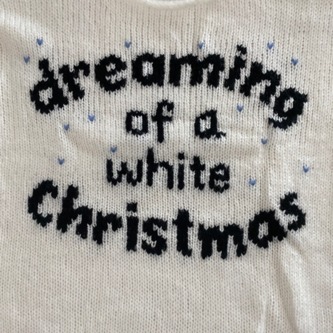 Apparel- Wooden Ships Dreaming Of A White Christmas Crew Lightweight Sweater