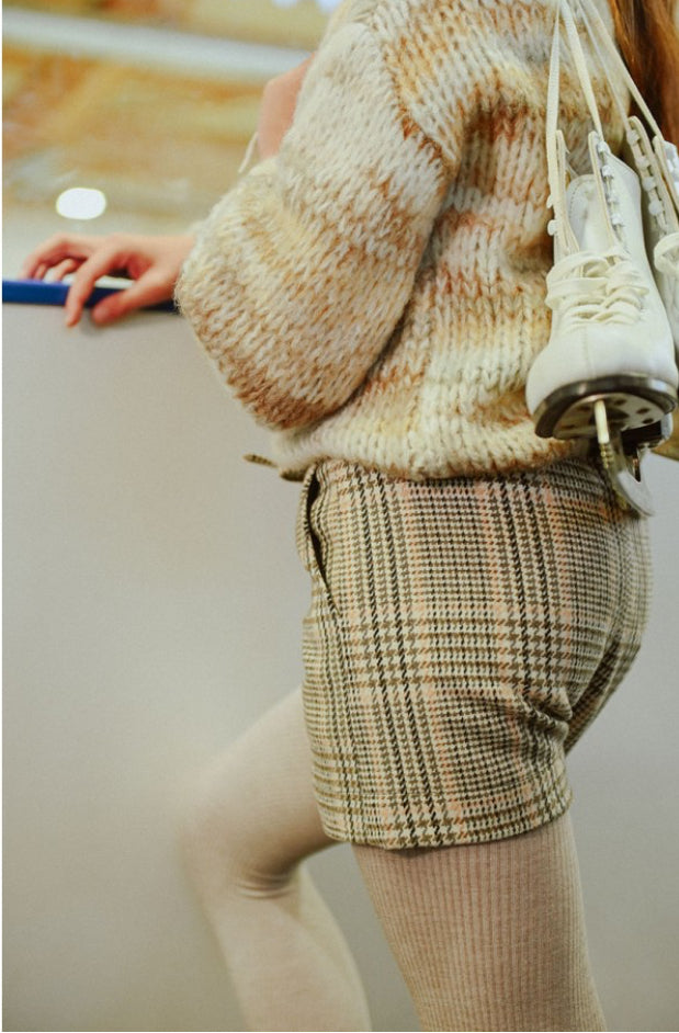 Girls-Molly Bracken Girl Checked Shorts