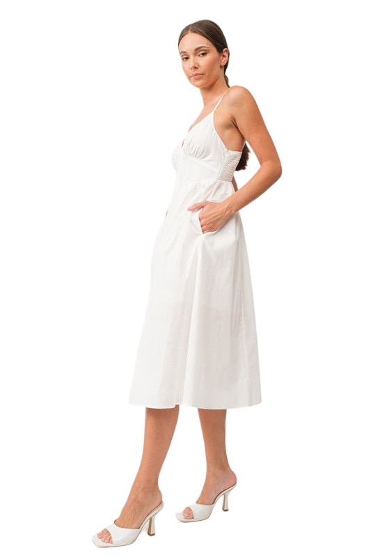 Apparel- Papermoon Melanie Corset Midi