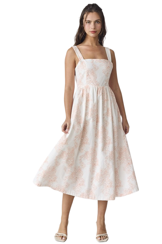 Apparel- Papermoon Chloe Sleeveless Midi Dress