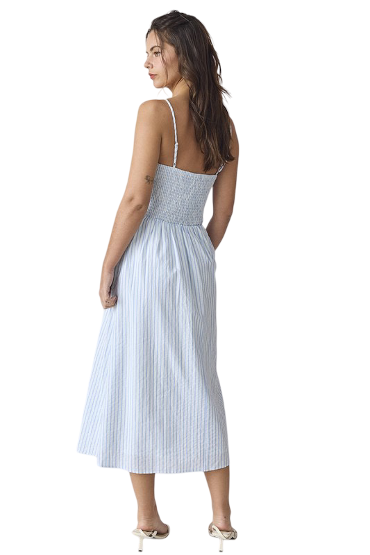 Apparel - Papermoon Candice Striped Midi Dress