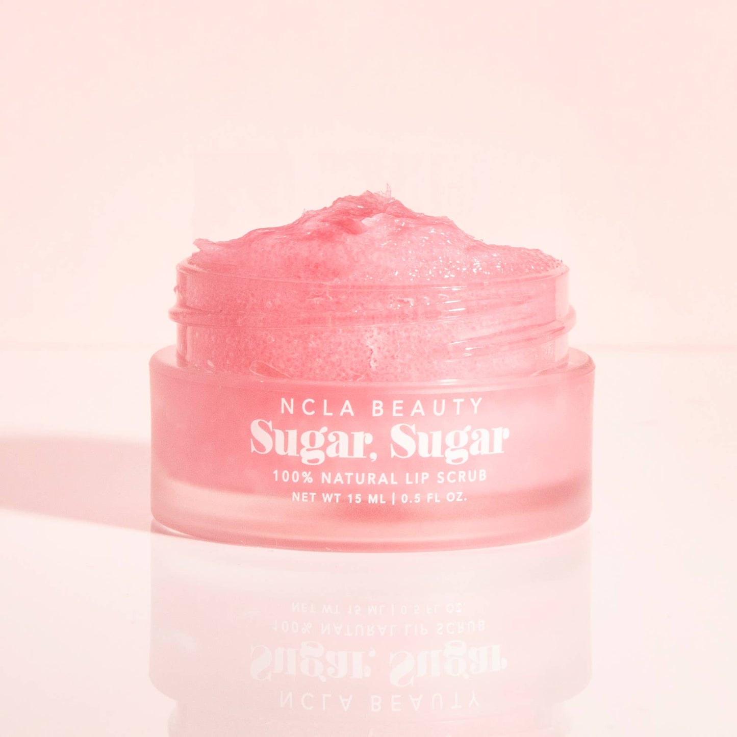 Face- NCLA Beauty Sugar Sugar Pink Champagne Lip Scrub