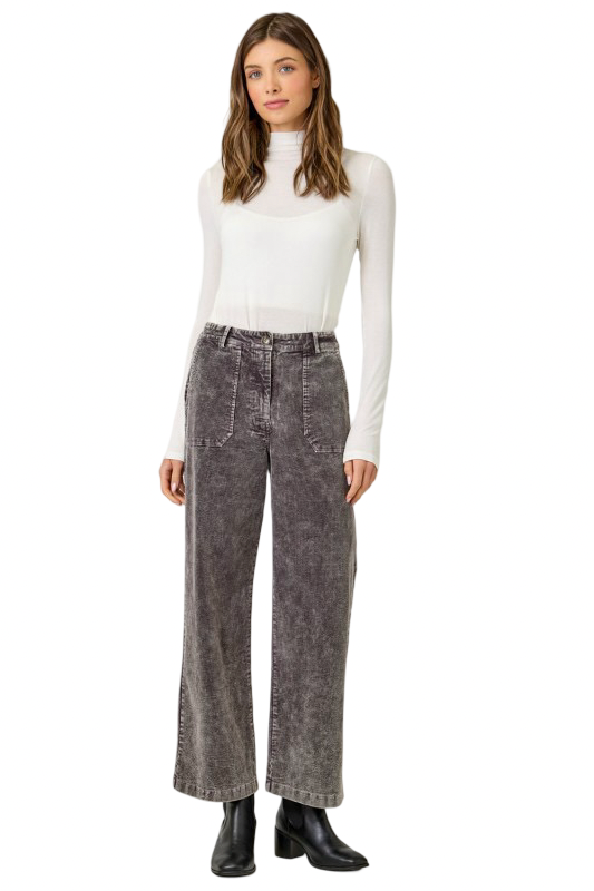 Mystree Washed Corduroy Trouser Pants
