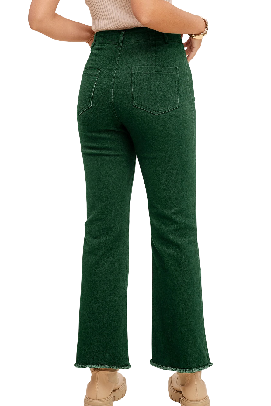 Apparel- La Miel Soft Stretch High Waisted Flare Pant