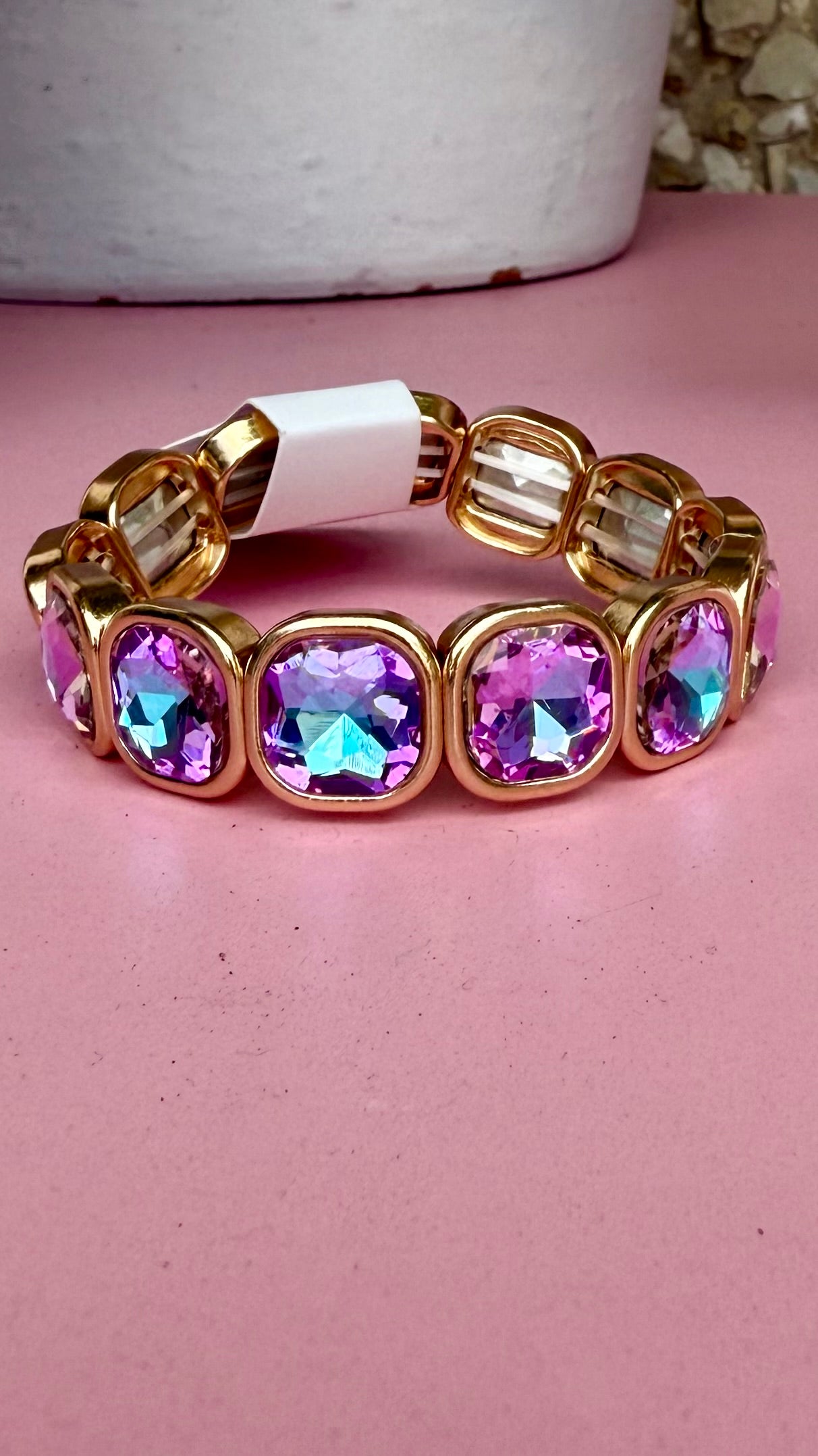 Bracelets- M&E Bling Glam Jewel Bracelet