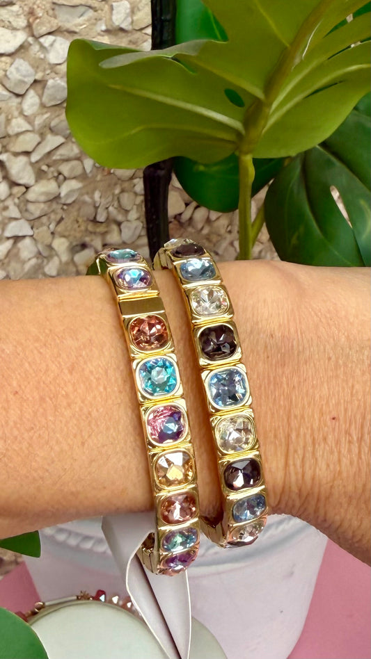 Bracelet- M&E Bling Sweet Stack Jewel Bracelet