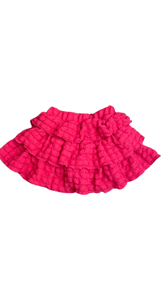 Girls- Erge Crushed Jacquard Skirt