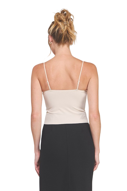 Apparel-Allie Rose Scalloped Bralette Cami