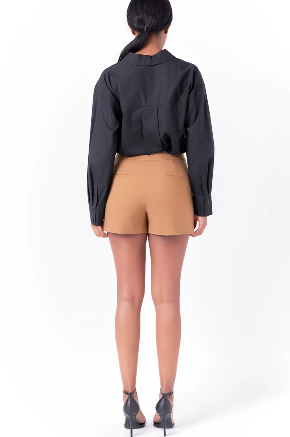 Apparel- English Factory High Waisted Mini Shorts