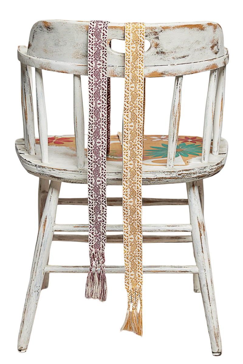 Pol Embroidered Bohemian Sash Belts
