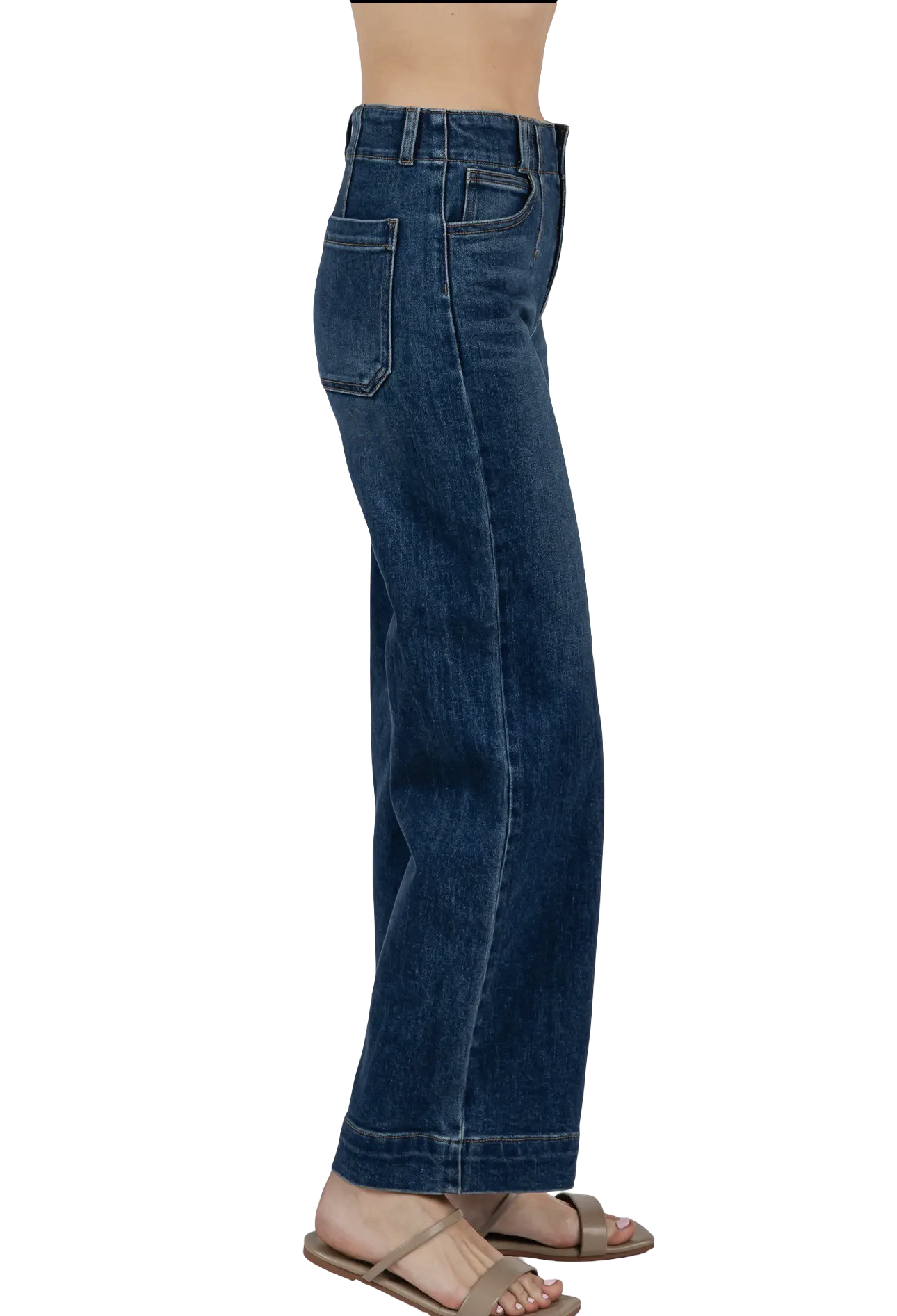 Apparel- Letter To Juliet A Line with Darted Jean