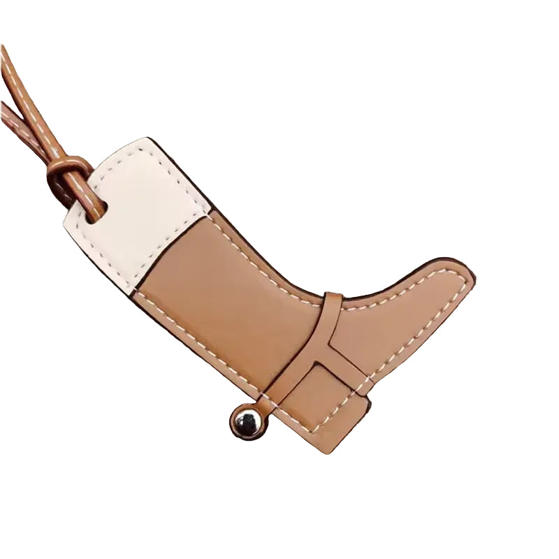 Handbags- M&E Bling Two Tone Riding Boot Purse Charm