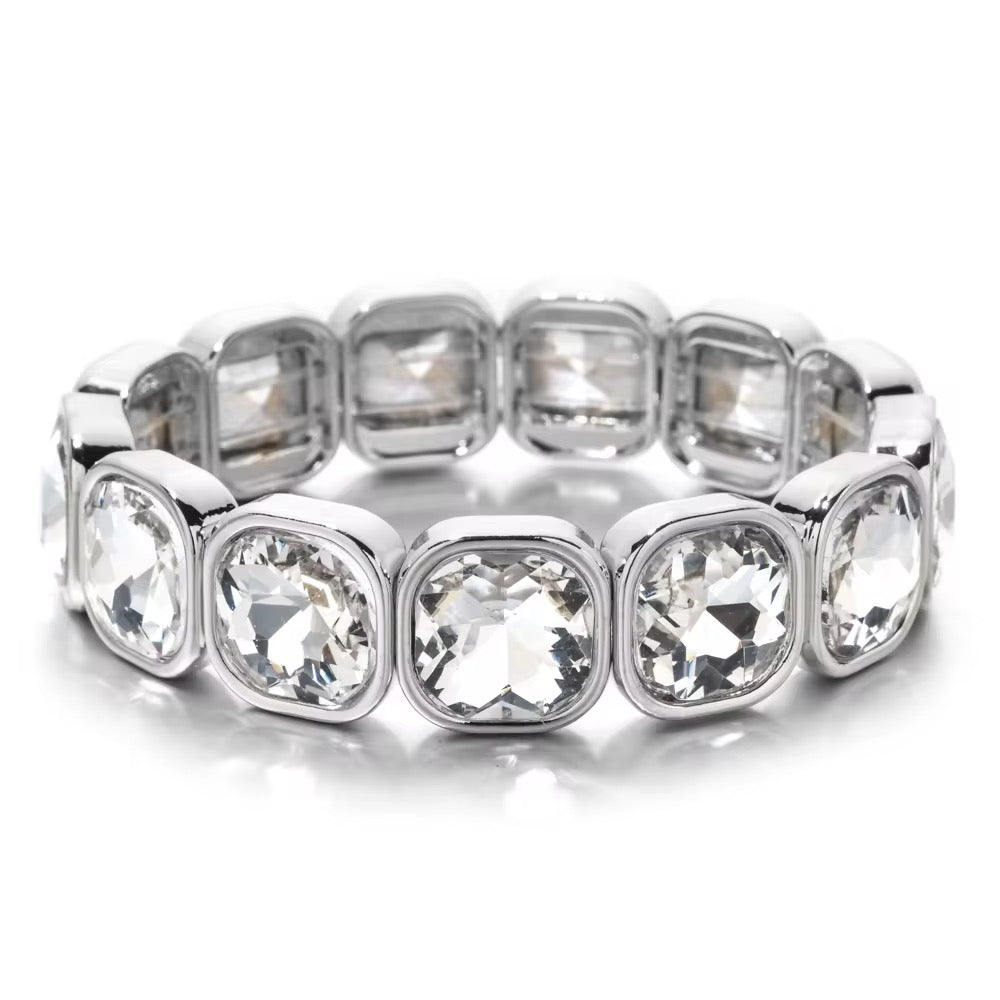 Bracelets- M&E Bling Glam Jewel Bracelet