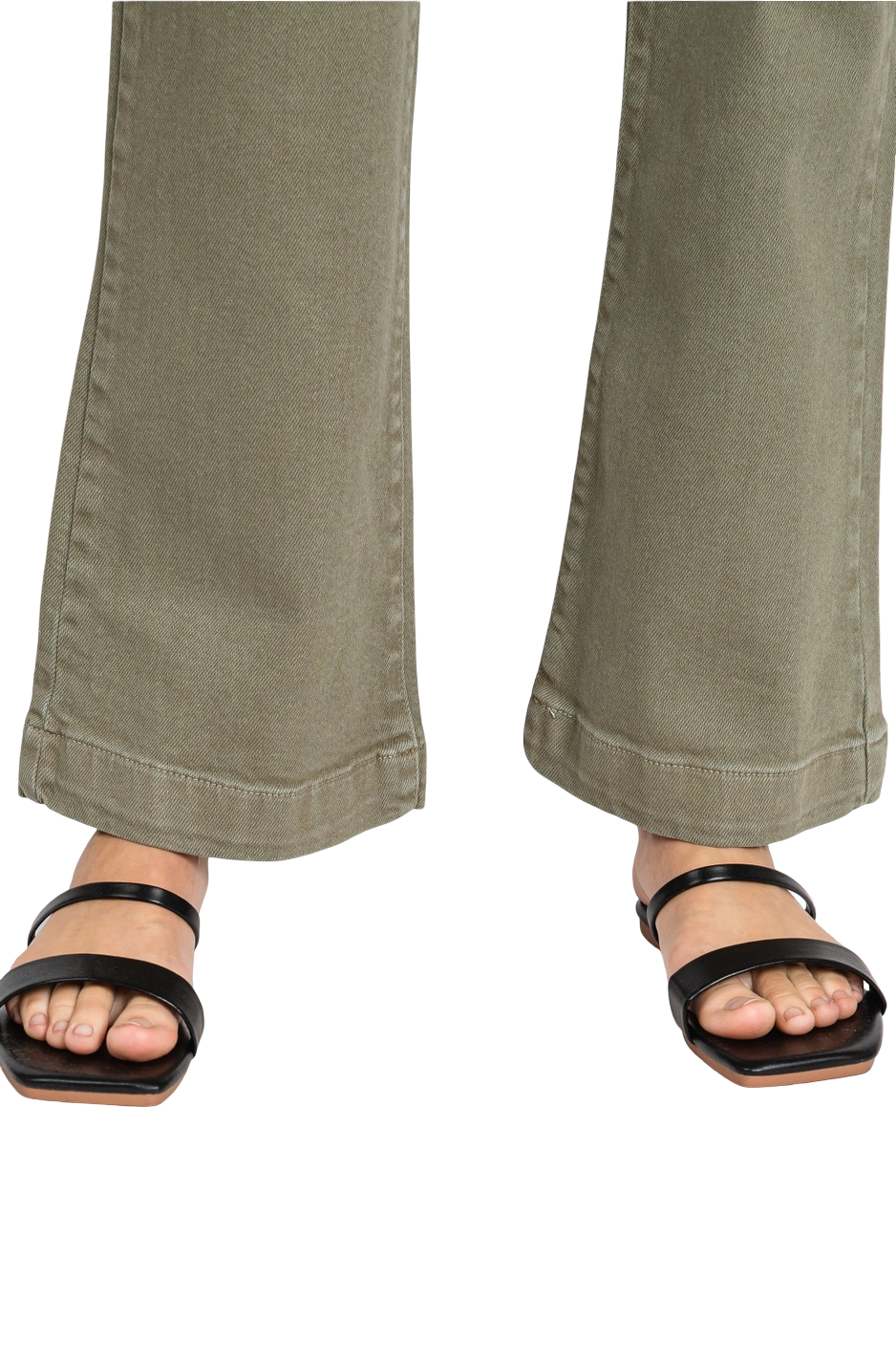 Apparel- Letter To Juliet Sisily Wide Hem Cropped Flare Jeans