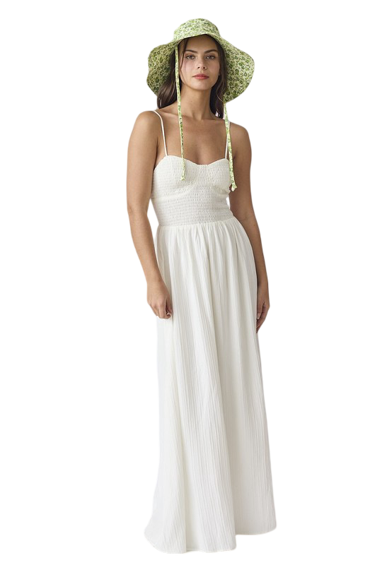 Apparel - Papermoon Kylie Smocked Maxi Dress