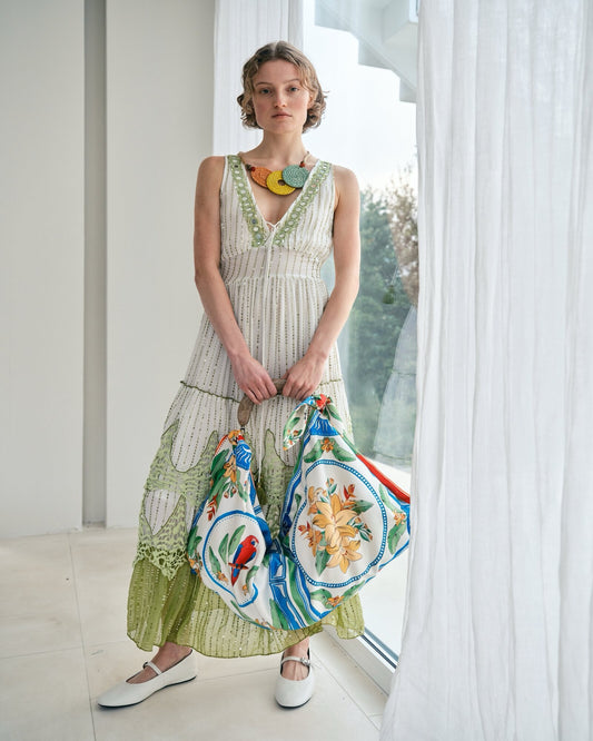 Bags- Alex-Max Italian Silk Boho Bag