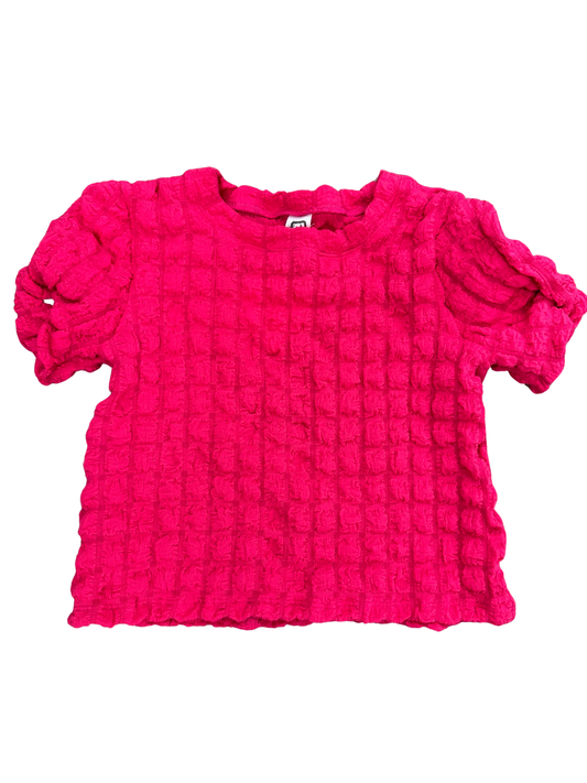 Girls- Erge Crushed Jacquard Shirt