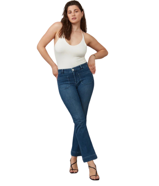 Apparel- Lola Jeans Gene Mid Rise Bootcut Jeans