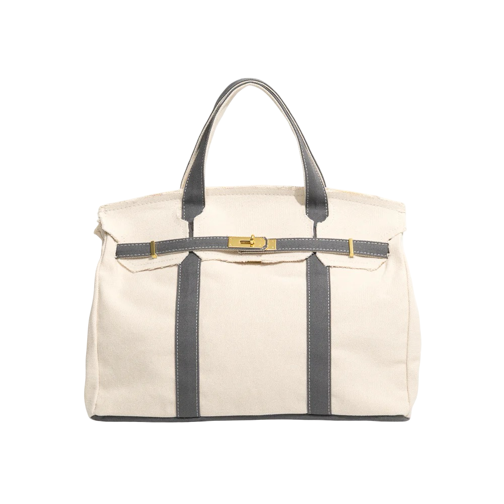 The Boatkin Structured Canvas Bag