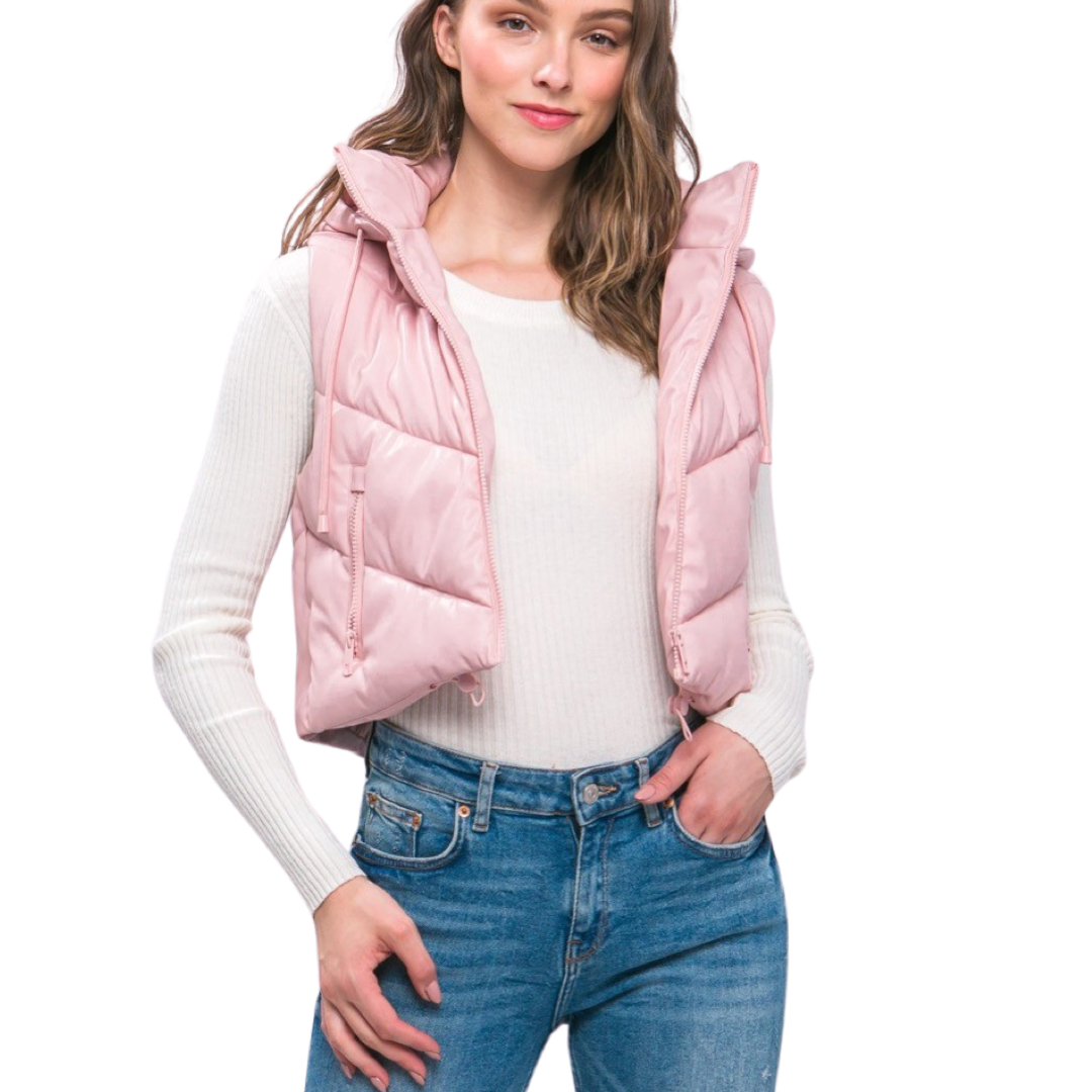 Chevron puffer best sale vest