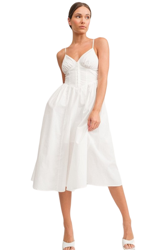 Apparel- Papermoon Melanie Corset Midi
