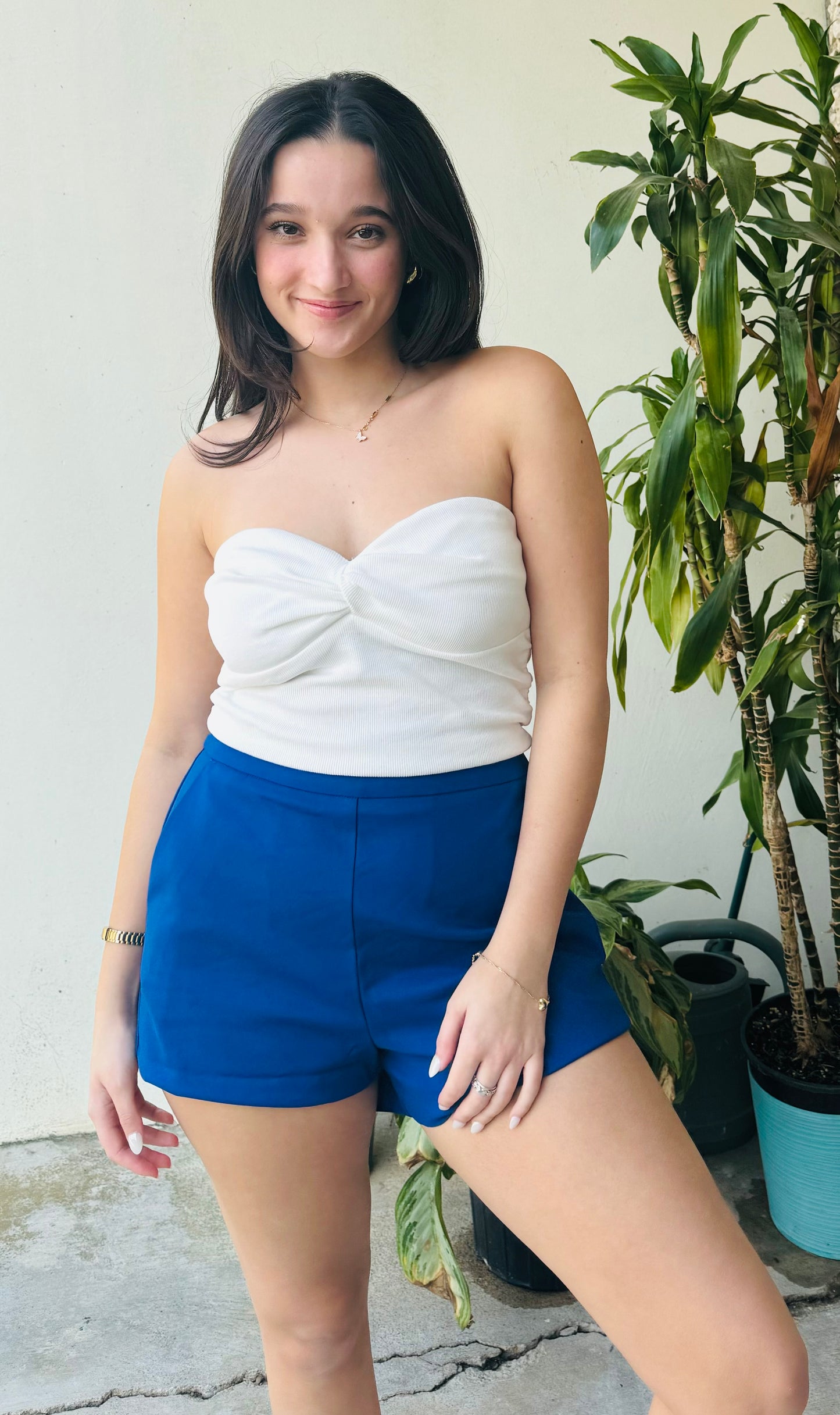 Apparel- English Factory High Waisted Mini Shorts