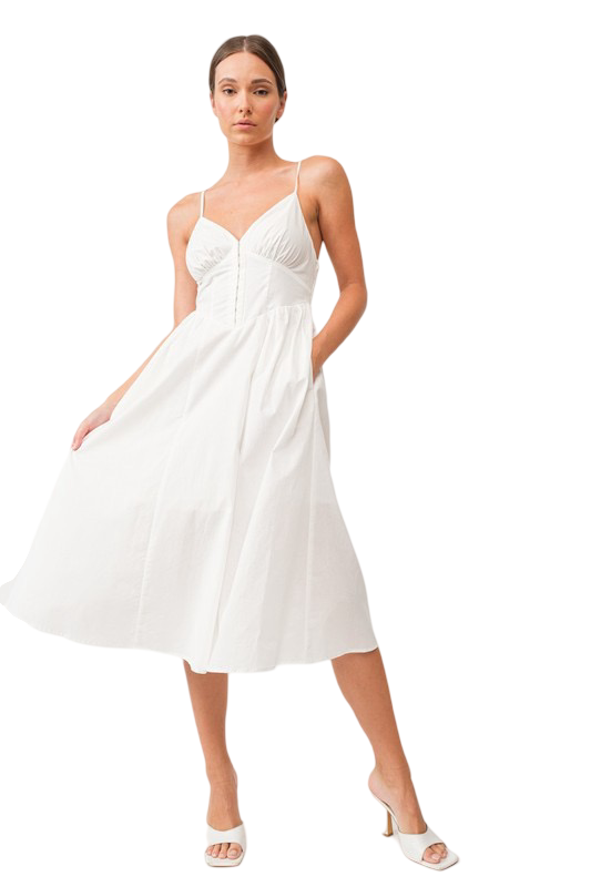 Apparel- Papermoon Melanie Corset Midi