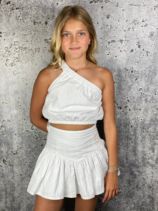 Girls- If So Eyelet Skirts