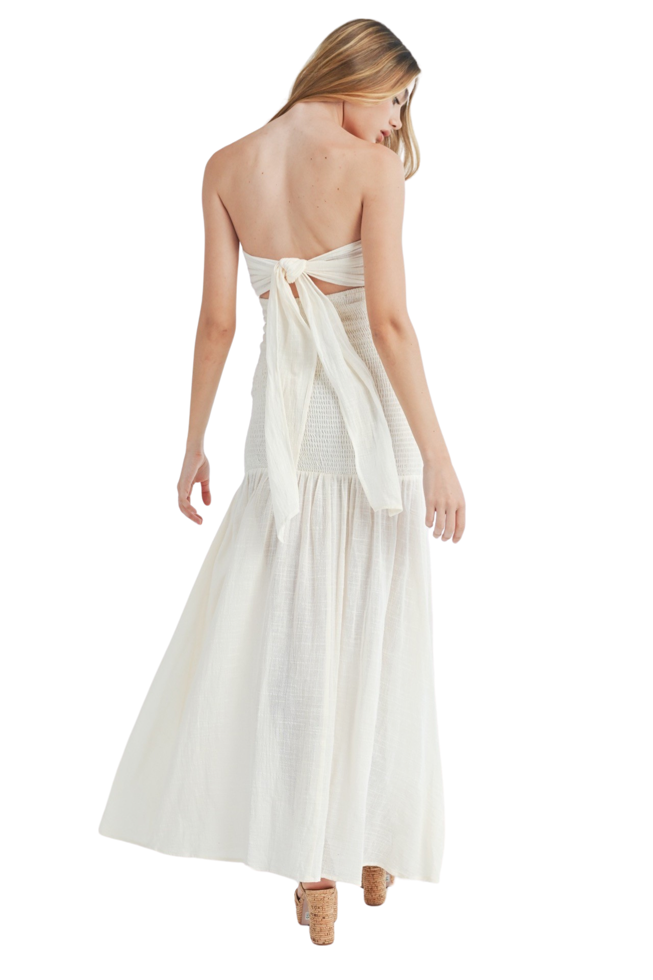 Mable Smocked Bodice Maxi Dress