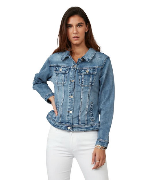 Apparel- Lola Jeans Gabriella Classic Denim Jacket