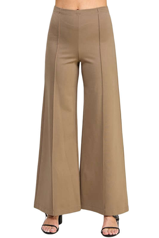 Allie Rose High Waisted Wide Leg Pants
