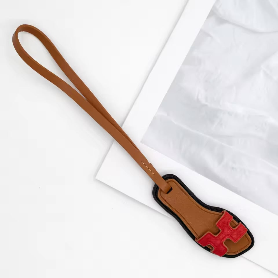 Handbags- M&E Bling Long H Sandal Purse Charm