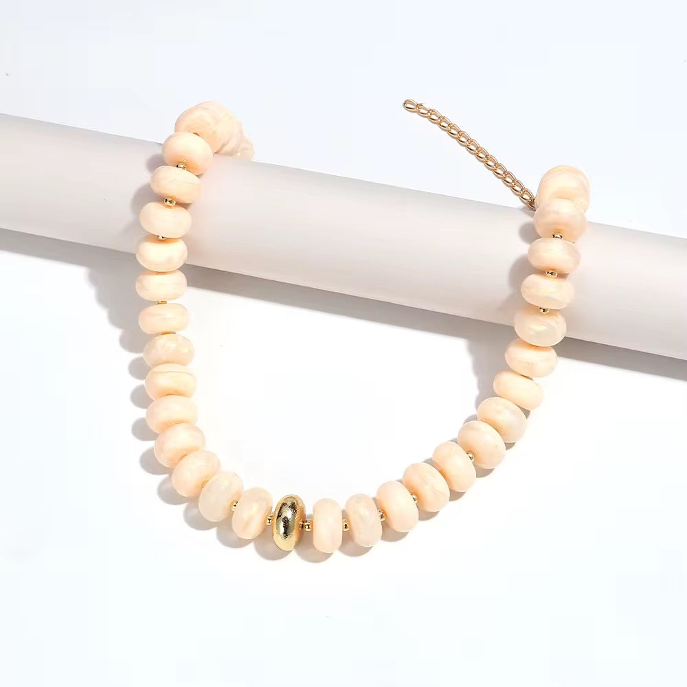 Necklaces- Beaded Resin Necklace