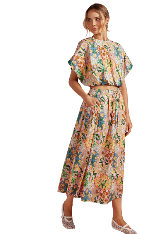 Strut and Bolt Multi Flower Printed Set