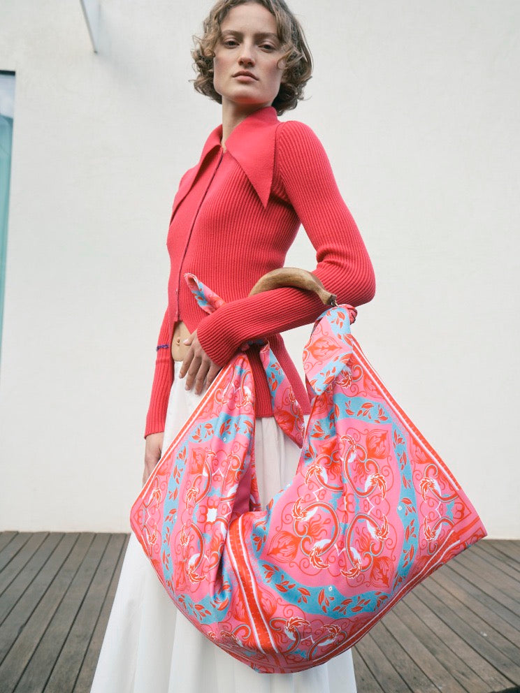 Bags- Alex-Max Italian Silk Boho Bag