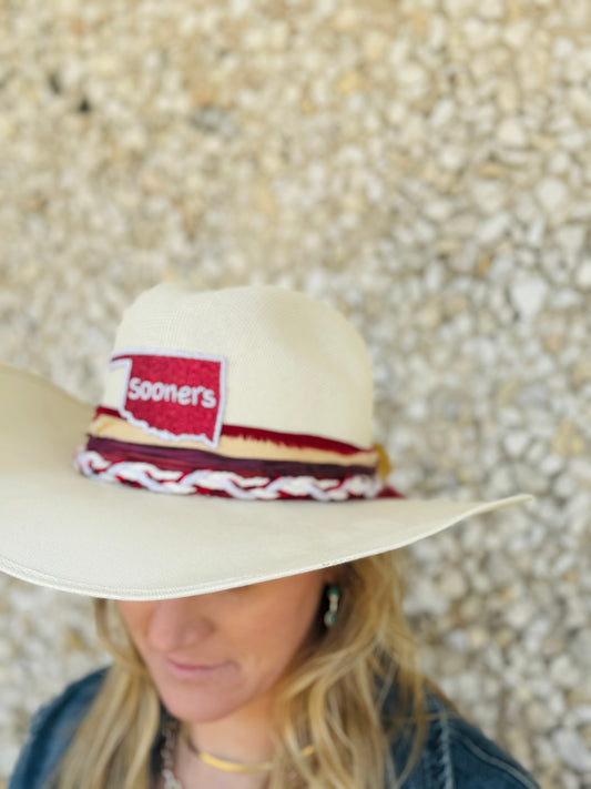 Hats- C.Shel OU Boomer Sooner Game Day Hat