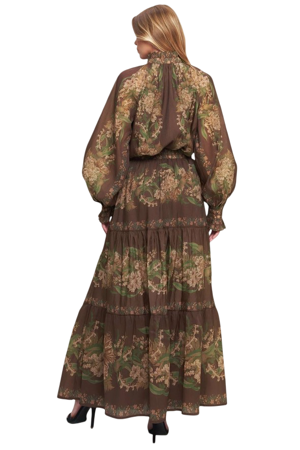 Apparel- Flying Tomato Floral Maxi Skirt