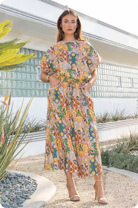 Strut and Bolt Multi Flower Printed Set