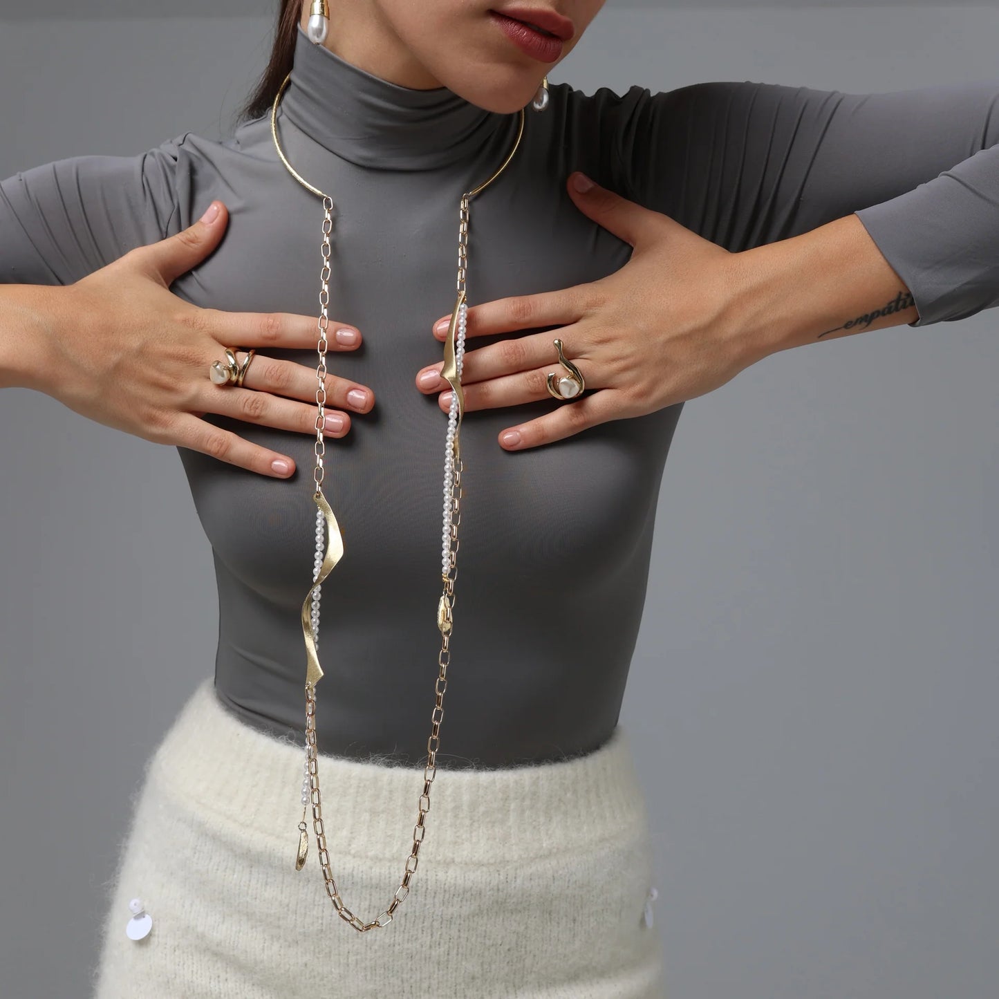 Rings- Kalliope Swirl Layered Ring
