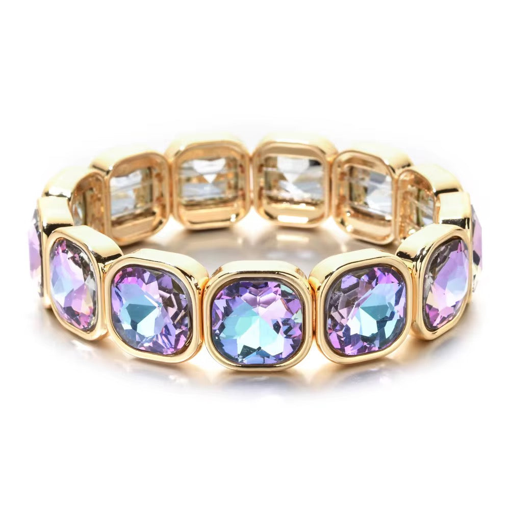Bracelets- M&E Bling Glam Jewel Bracelet