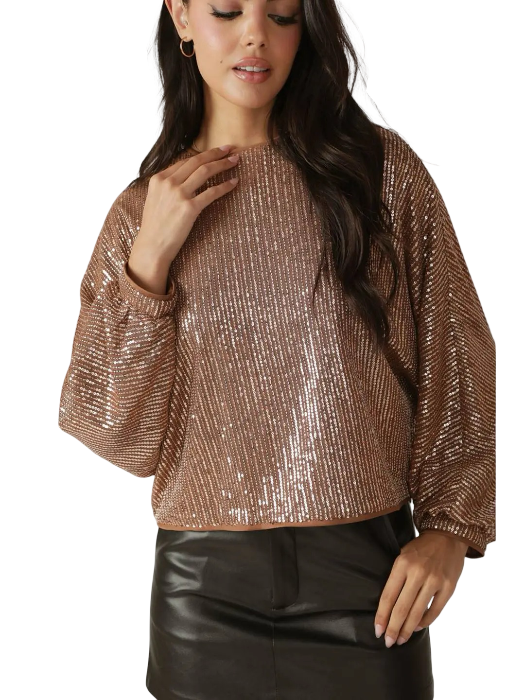 Apparel- Flying Tomato Sequin Top