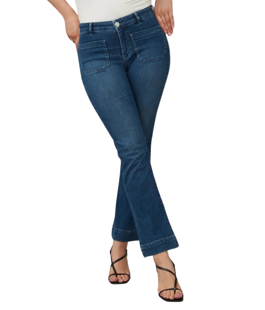 Apparel- Lola Jeans Gene Mid Rise Bootcut Jeans