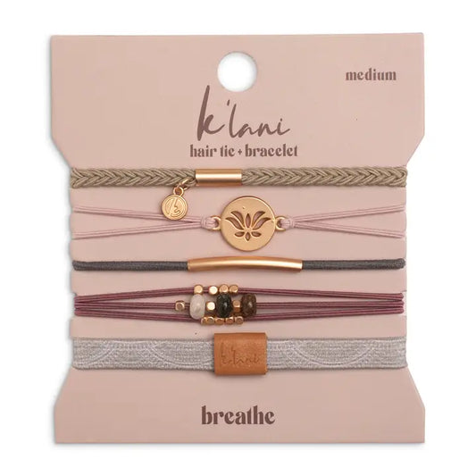 Hair- K' Lani Hair Tie Bracelets Breathe