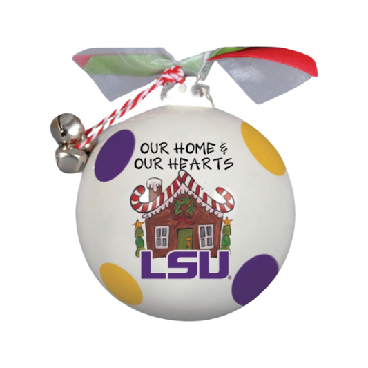 Ornaments- Magnolia Lane LSU GB House Ornament