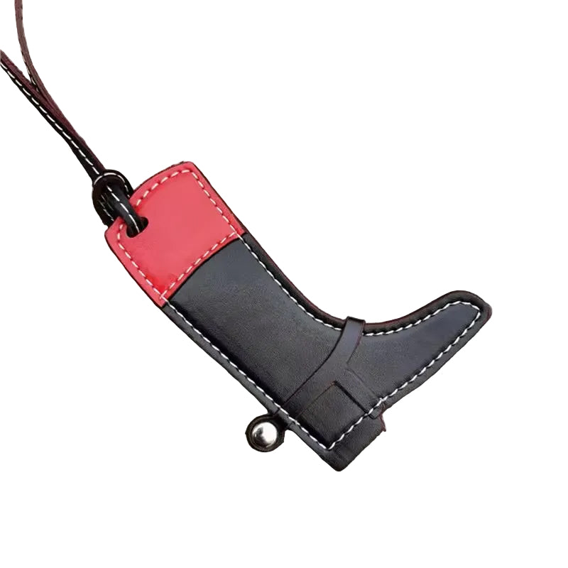 Handbags- M&E Bling Two Tone Riding Boot Purse Charm