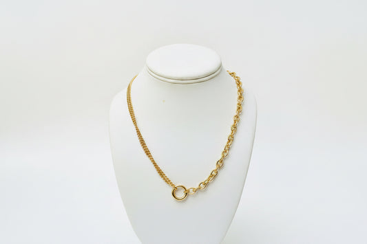 Necklaces- Dual Chain Toggle Necklace