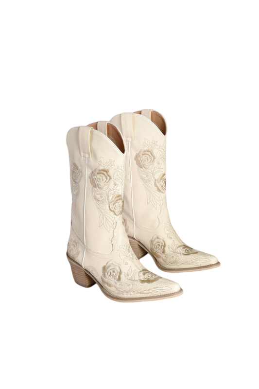 Boots- Mi.iM Callie Embroidered Mid Boot