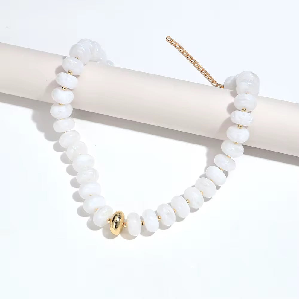 Necklaces- Beaded Resin Necklace